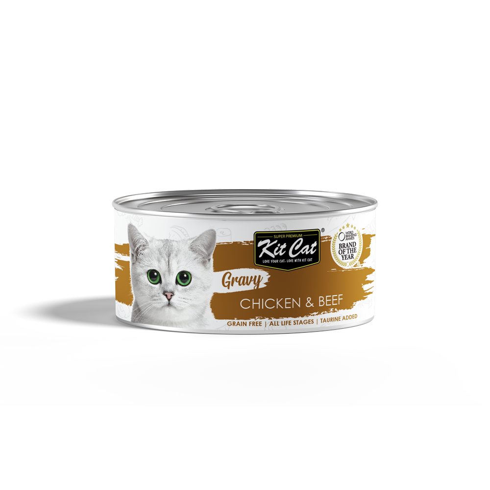 Kit Cat Chicken And Beef Gravy Series
