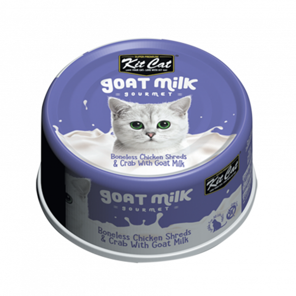 Kit Cat Goat Milk Gourmet Chicken And Crab