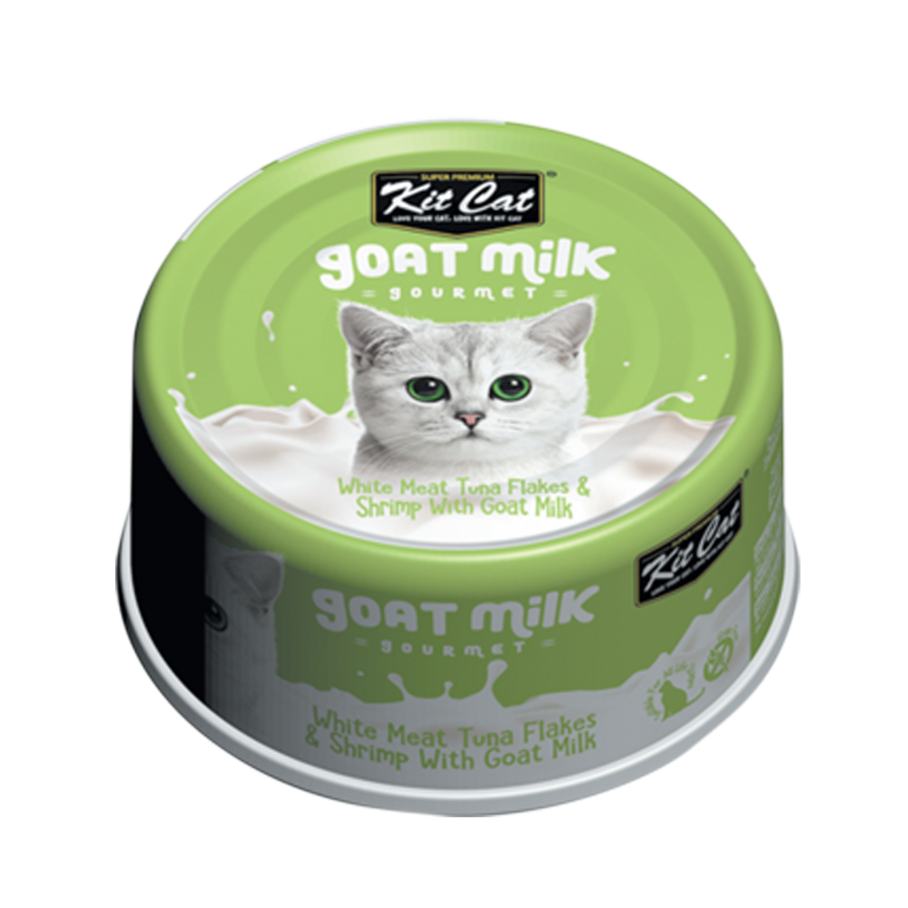 Kit Cat Goat Milk Gourmet Tuna And Shrimp