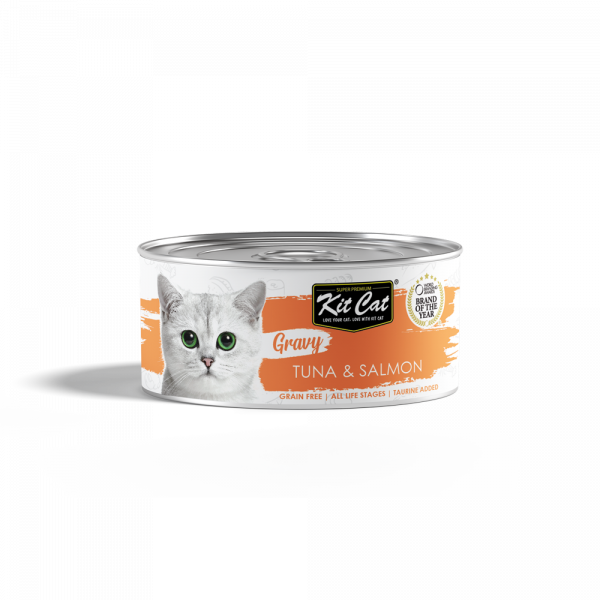 Kit Cat Tuna And Salmon Gravy Series