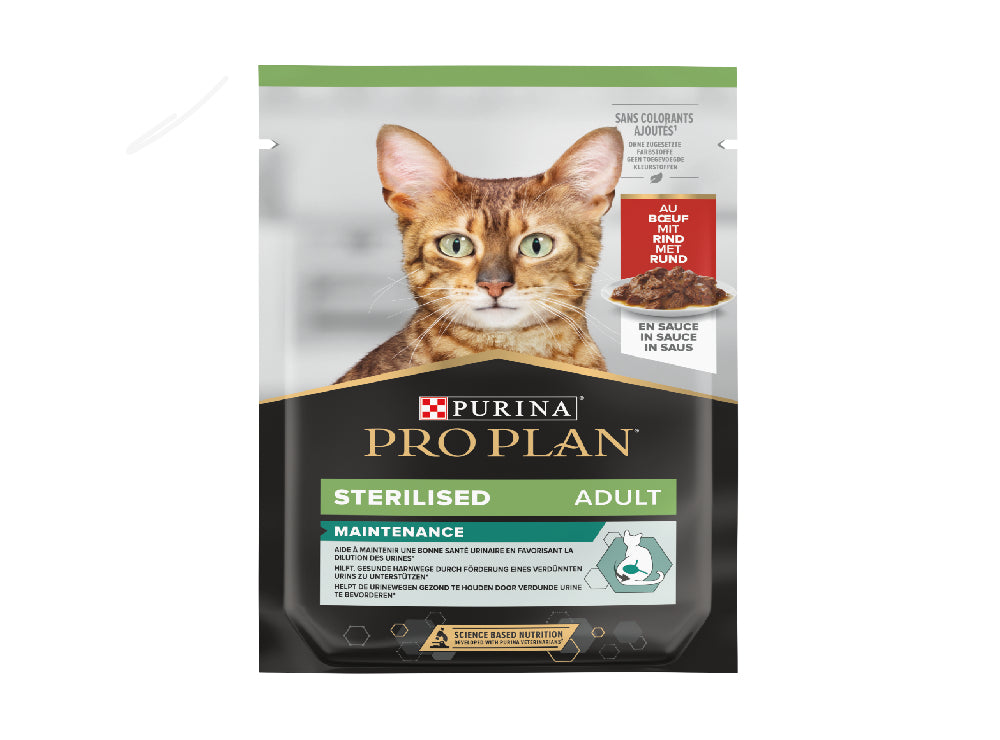PRO PLAN STERILISED BEEF GRAVY