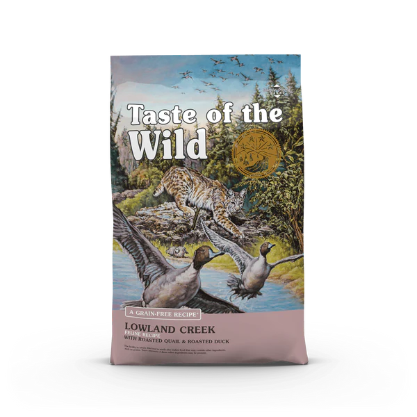 TASTE OF THE WILD LOWLAND CREEK ROASTED QUAIL AND ROASTED DUCK
