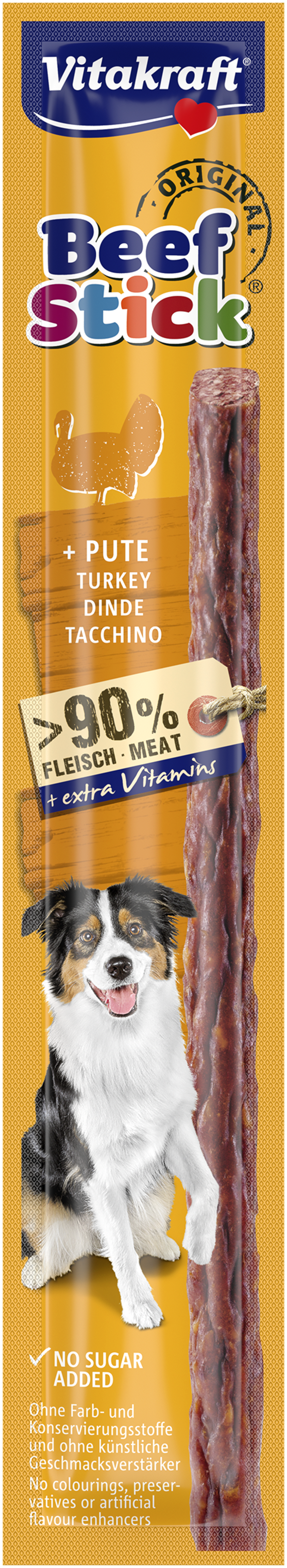 VITAKRAFT BEEF STICK TURKEY