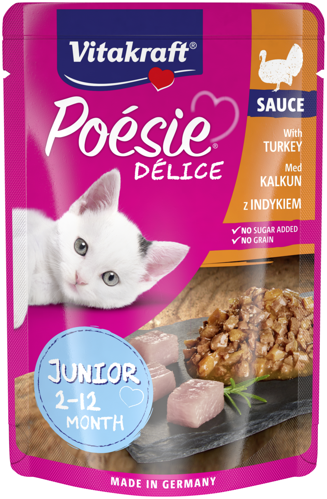 VITAKRAFT JUNIOR TURKEY BREAST DELISAUCE