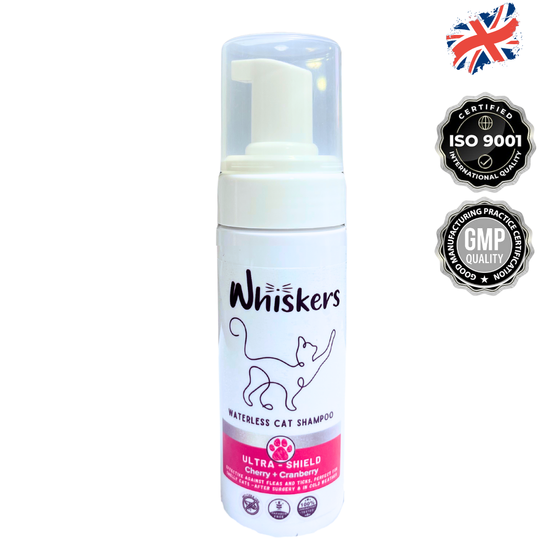 Whiskers Foam Shampoo Cherry + Cranberry Cat & Dog