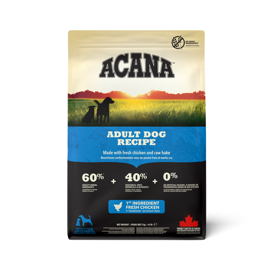 ACANA ADULT DOG CHICKEN AND RAW HAKE
