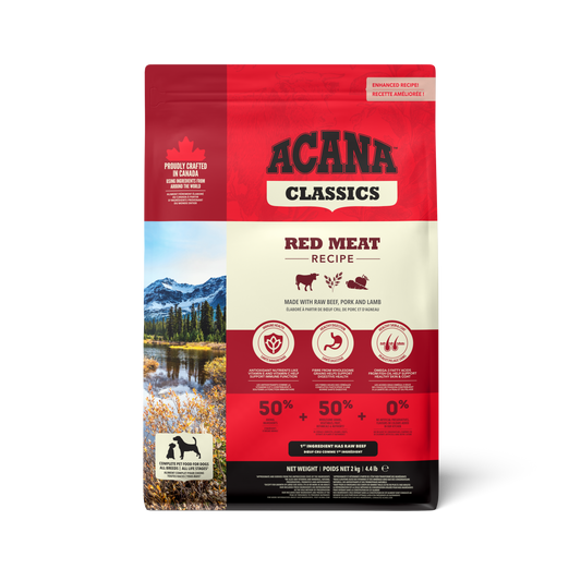 ACANA CLASSIC RED BEEF , PORK & LAMB ALL LIFE STAGE 2KG(1)