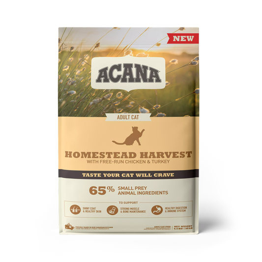 ACANA HOMESTEAD HARVEST ADULT CHICKEN AND TURKEY 1.8KG