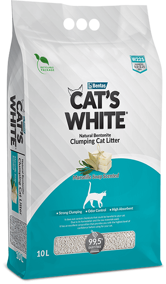 CAT'S WHITE MARSIELLE SOAP CLUMPING CAT LITTER