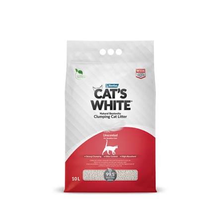CAT'S WHITE UNSENTED CLUMPING CAT LITTER