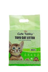 CUTE TABBY TOFU CAT LITTER GREEN TEA