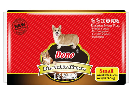 DONO FEMALE DISPOSABLE DIAPERS SMALL