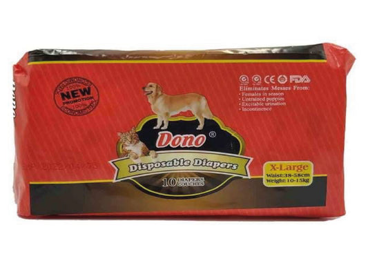 DONO FEMALE DISPOSABLE DIAPERS XLARGE