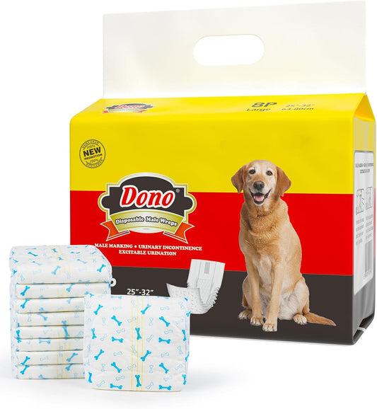 DONO MALE DISPOSABLE DIAPERS LARGE