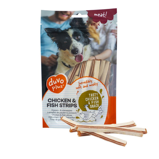 DUVO CHICKEN AND FISH STRIPS