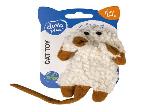 DUVO CUSHY CRACKLE MOUSE BROWN WHITE