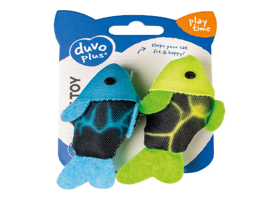 DUVO FLASH FISHES BLUE-GREEN