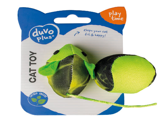DUVO FLASH MOUSE AND BALL GREEN