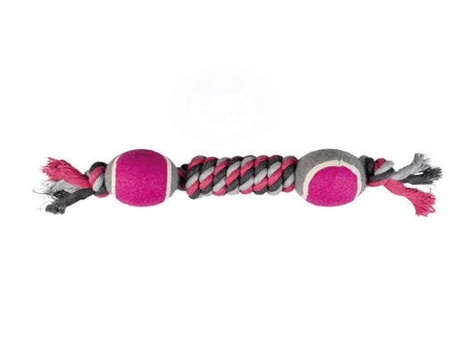 DUVO KNOTTED COTTON DUMMY TENNIS BALL 2X38CM