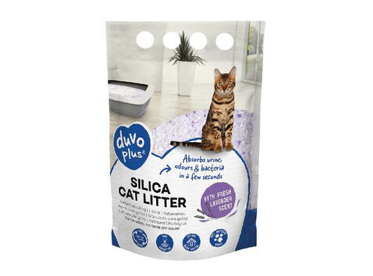 DUVO PREMIUM SILICA CRYSTAL CAT LITTER LAVENDER