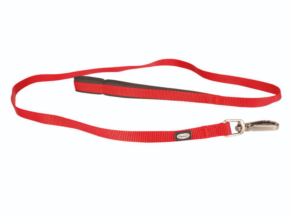 DUVO EXPLOE NORTH LEASH RED 100CM-20MM