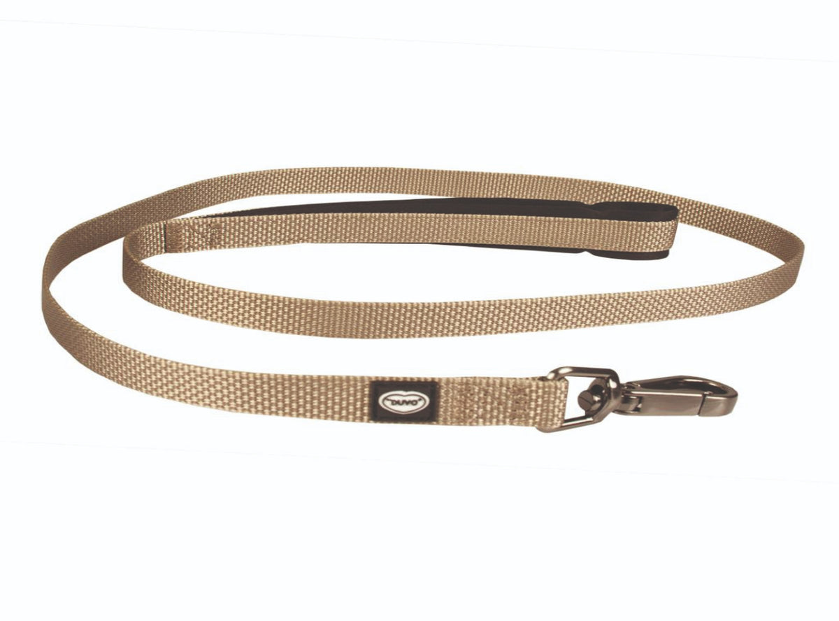 DUVO EXPLOE NORTH LEASH TAUPE 120CM-15MM