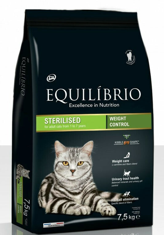 EQUILIBRIO STERILISED WEIGHT CONTROL ADULT