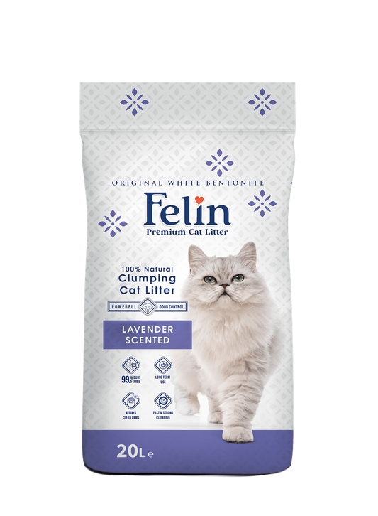 FELIN LAVENDER  CLUMPING CAT LITTER