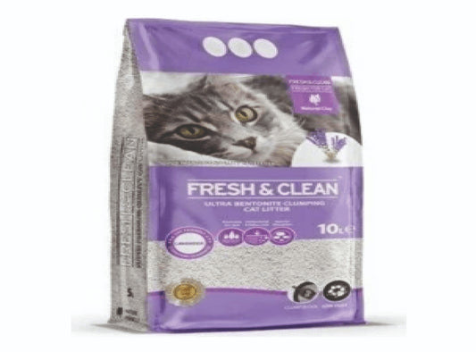 FRESH AND CLEAN  LAVENDER CLUMPING CAT LITTER