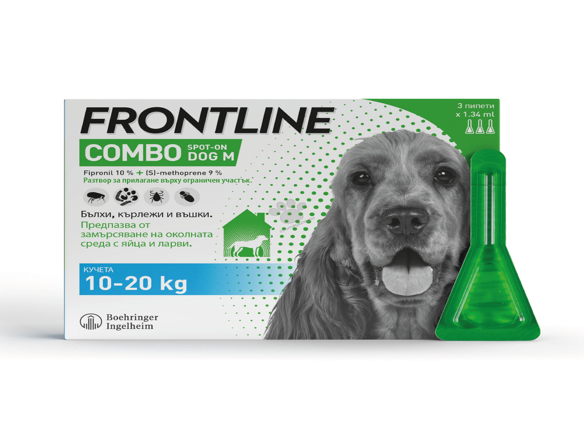 FRONTLINE COMBO DOG 10-20KG 1 PIPETTE.