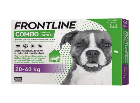 FRONTLINE COMBO DOG 20-40KG 1 PIPETTE