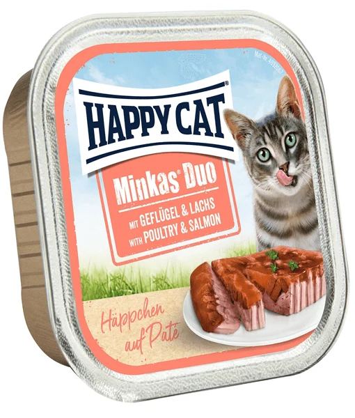 HAPPY CAT DUO CHICKEN AND SALMON PATE