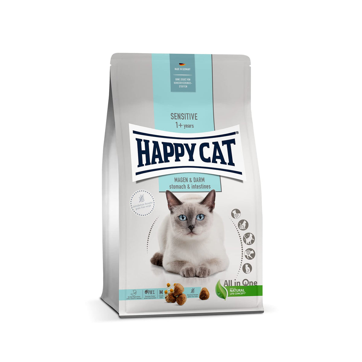 HAPPY CAT SENSITIVE STOMACH AND INTESTINE 1.3KG
