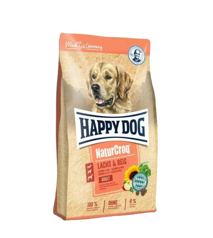 HAPPY DOG LARGE ADULT SALMON AND RICE 11KG