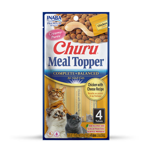 INABA CHURU MEAL TOPPER CHICKEN AND CHEESE