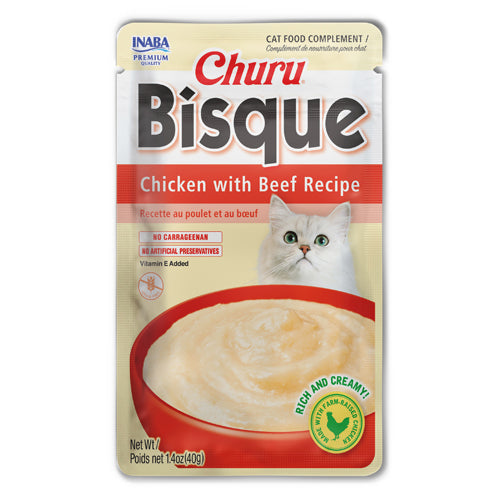 INABA CHURU BISQUE CHICKEN AND BEEF