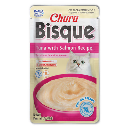 INABA CHURU BISQUE TUNA AND SALMON