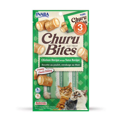 INABA CHURU BITES CHICKEN AND TUNA