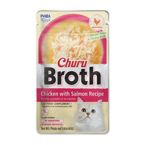 INABA CHURU BROTH CHICKEN AND SALMON