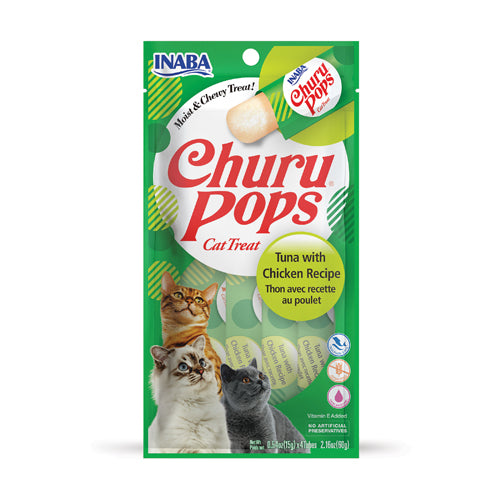 INABA CHURU POPS CHICKEN AND TUNA