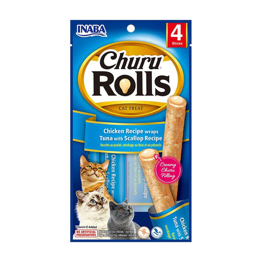 INABA CHURU ROLLS CHICKEN TUNA AND SCALLOP