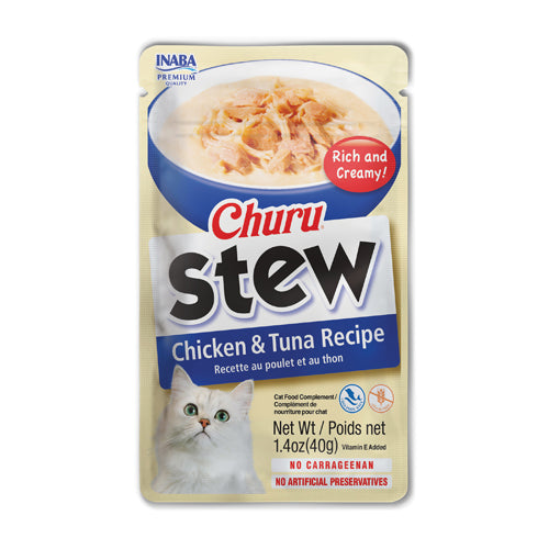 INABA CHURU STEW CHICKEN AND TUNA