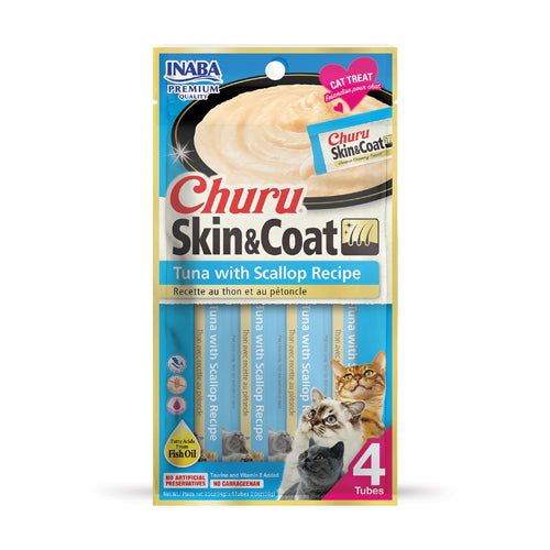 INABA CHURU TUNA SCALLOP SKIN AND COAT