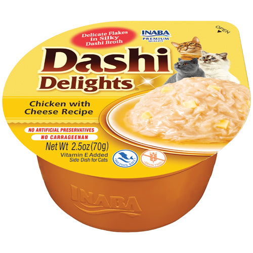 INABA DASHI DELIGHTS CHICKEN AND CHEESE