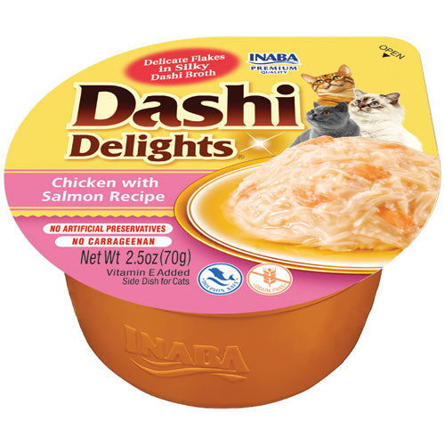 INABA DASHI DELIGHTS CHICKEN AND SALMON