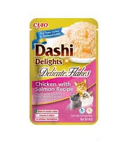 INABA DASHI DELIGHTS DELICATE FLAKES CHICKEN AND SALMON 40G