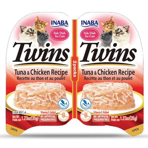 INABA TWINS CHICKEN AND TUNA 35GX2