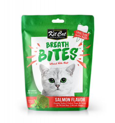 KIT CAT BreathBites Salmon Flavor