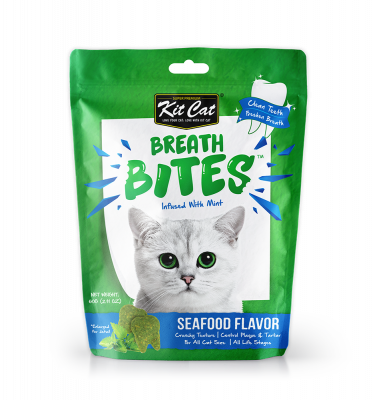 KIT CAT BreathBites Seafood Flavor