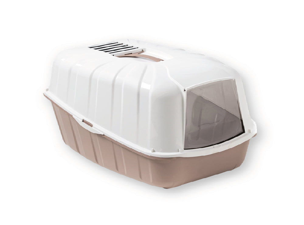 KOMODA COVERED LITTER BOX BROWN